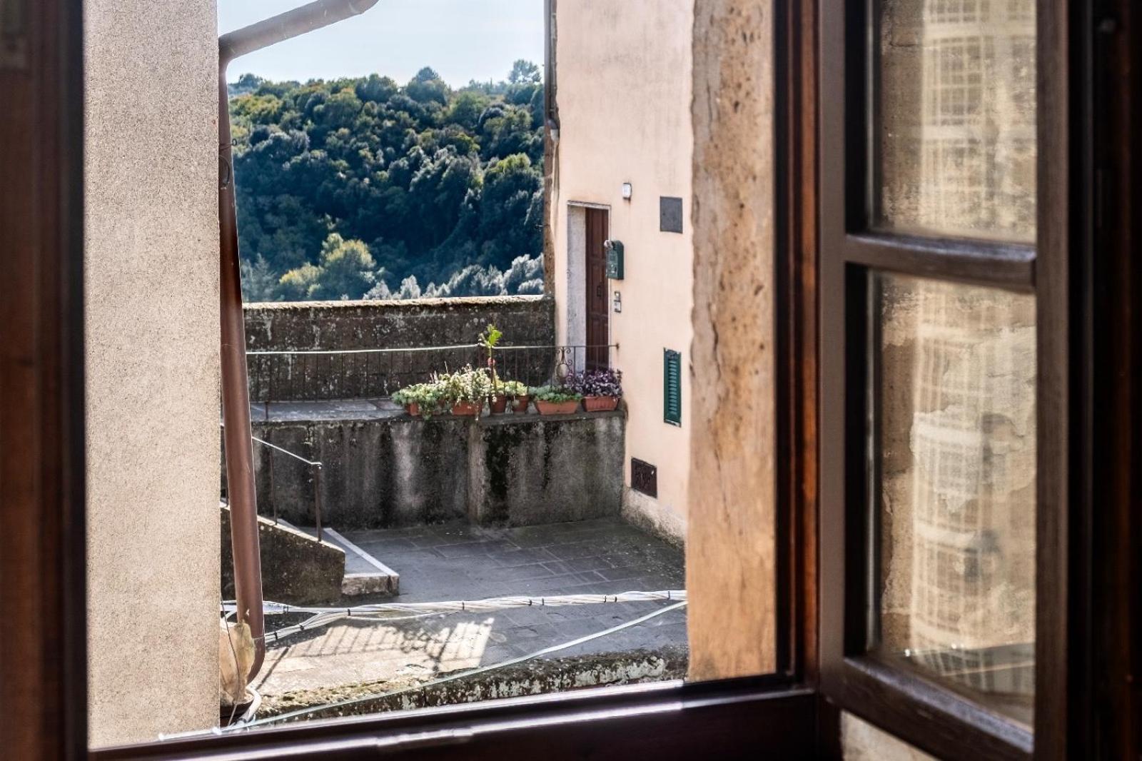 La Soffitta Nel Bastione Appartement Pitigliano Buitenkant foto