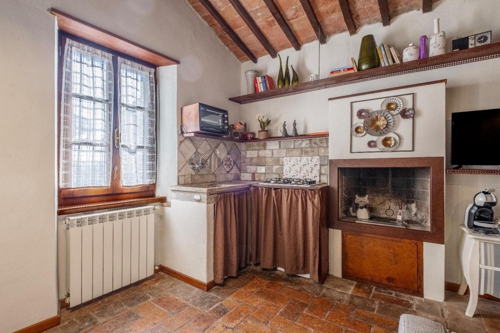 La Soffitta Nel Bastione Appartement Pitigliano Buitenkant foto